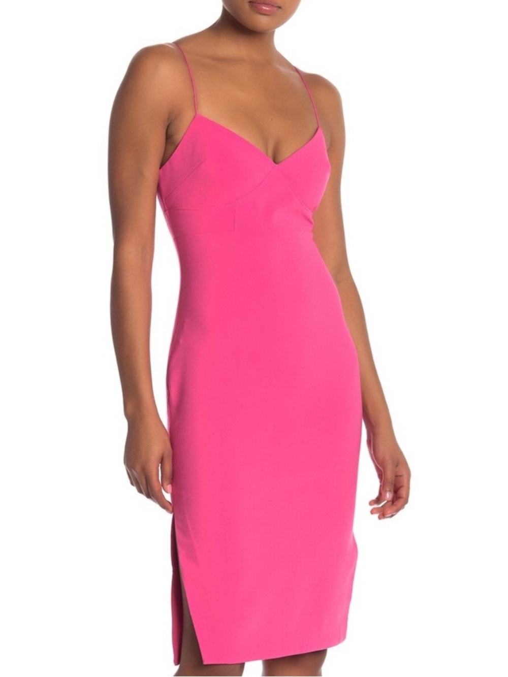 Revolve Likely caprio midi dress pink size 2